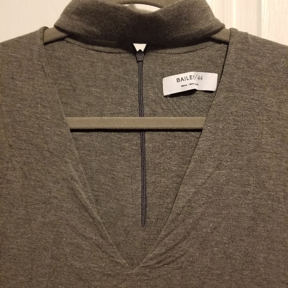 NWT Bailey / 44 Gray Halter Mini Dress Size Small - Picture 4 of 6